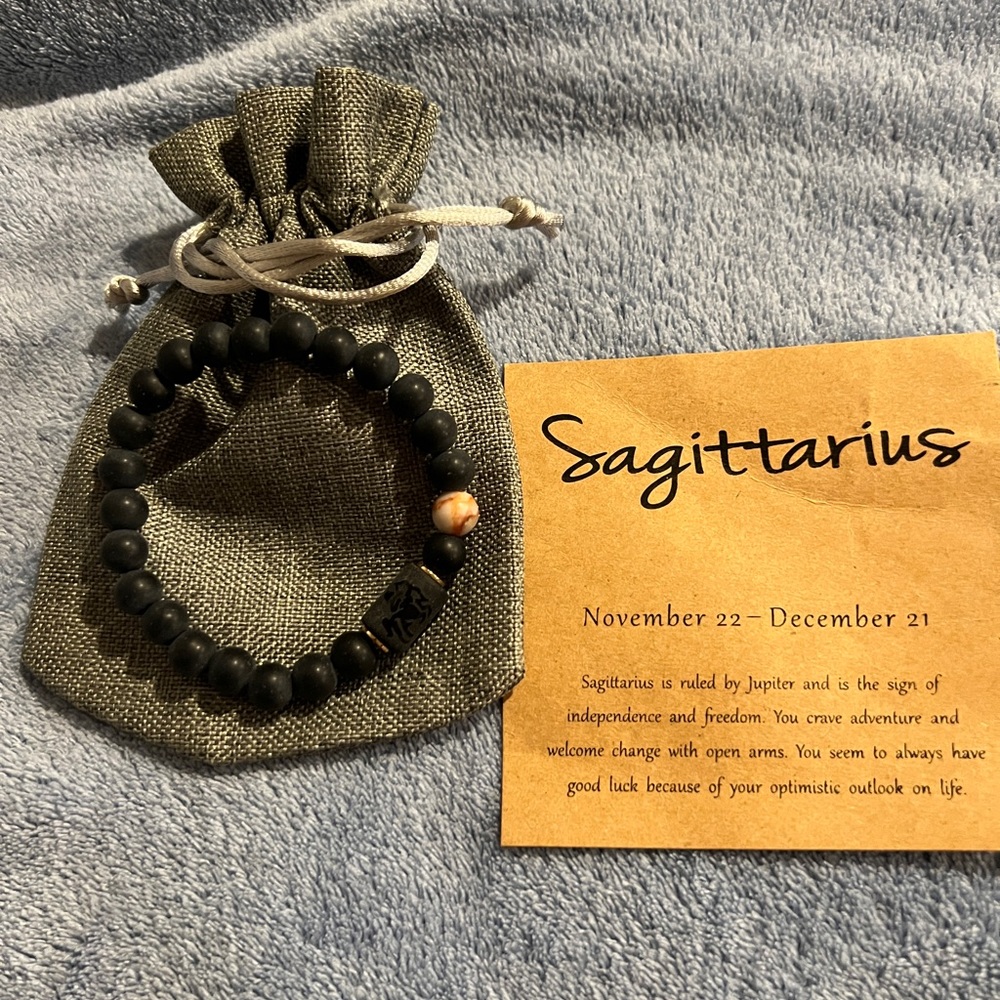 Sagittarius bracelet men or woman